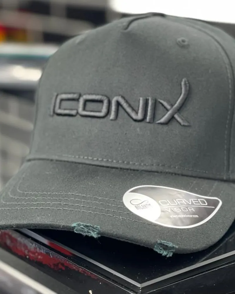 Iconix cap, side view