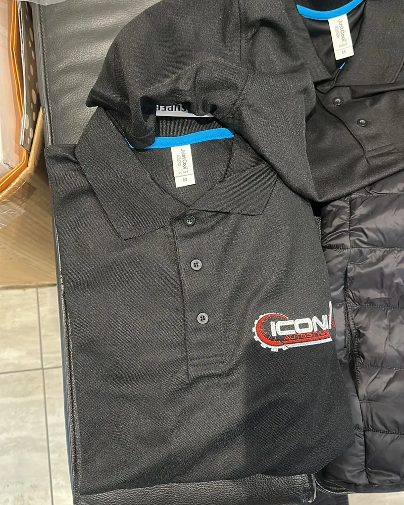 Black Iconix shirts with logo